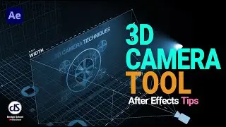 3D Camera tool in after effects : Simple tutorial