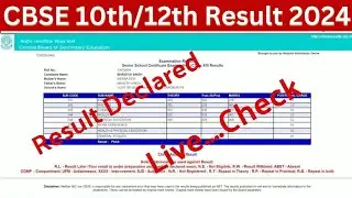 CBSE Result 2024 Kaise Dekhe ? How to check CBSE Class 10th/ 12th Result 2024? CBSE Result 2024 Link