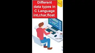 C Language - What are different types of Data Types | Data Types in language