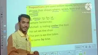 Parts of speech (Adjective and preposition)