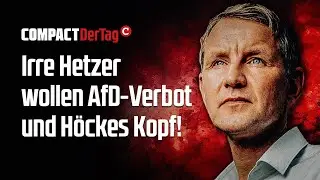 Irre Hetzer wollen AfD-Verbot und Höckes Kopf!💥