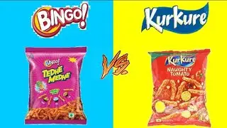 Kurkure vs Bingo Tedhe Medhe Full Comparison || In Hindi || Which is better?