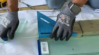 Step by Step how to cut jalousie glass windows