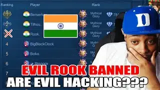 Ask VeLL Reacts EVIL ROOK BANNED FROM MOBILE LEGENDS FOR HACKING??? THE TRUTH EXPLAINED!!!