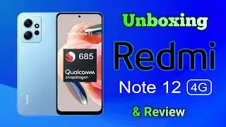 Redmi Not 12 4G Phone Unboxing ||Redmi Not 12 Unboxing,  Review ,Firstlook