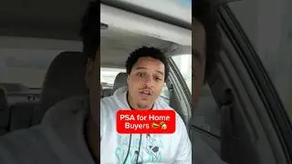 PSA for Home Buyers 📣🏡 Reach out to me for help with buying, selling, or renting!! 