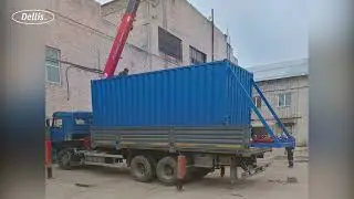 Стокерный склад подачи топлива для котельной