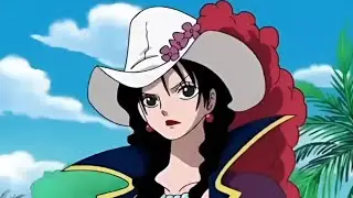 Lady Alvida feels a itch inside her belly button.