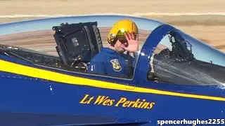 2024 Blue Angels! El Centro Winter Training Arrival