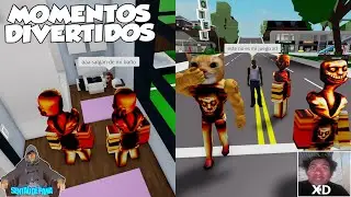 BROOKHAVEN MOMENTOS DIVERTIDOS VESTIDOS DE COSAS RARAS (ROBLOX)