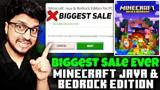 Minecraft 15th Anniversary Biggest Sale | Buy Minecraft Java Edition at Lowest Price 50% Off Sale