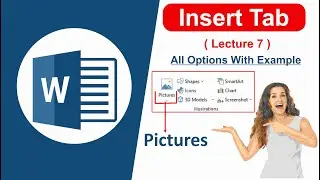 Ms Word  Hindi Insert Tab  Pictures With Picture Format