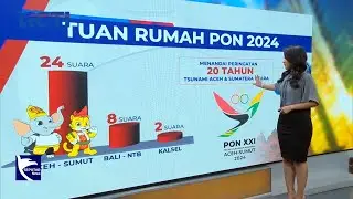 Statistik PON 2024, Digelar di Aceh dan Sumatra Utara - SIP 09/09
