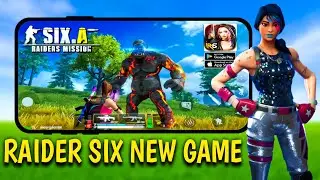 Raider six new indian battle royal game || Raider six gameplay video ||