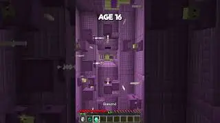 How To Escape Minecraft Traps At Every Age 🤯 (INSANE 6%)