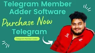 전보 회원 가산기 소프트웨어 | telegram member adder software