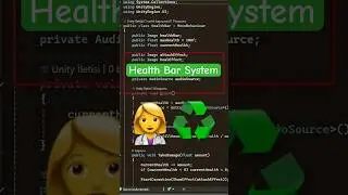 How to Create a Health System in Unity with Effects ❓#shorts