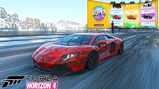 куча МЕГА вилспинов + ИГРЫ ФЕСТИВАЛЯ  в FORZA HORIZON 4
