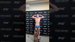 Vojo Katanović made the weight and is ready for the FON final fight! #FNC19 #MMA #Pula