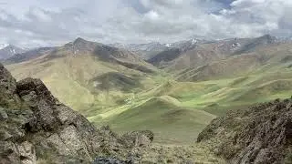 Amazing view in Kyrgyzstan