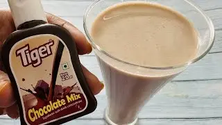 Tiger Chocolate Milkshake Mix 20ml | Instant Chocolate Milkshake Recipe