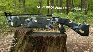 DIY Slingshot Rifle 2.0 (Step by Step)