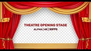 Theatre Revealer Opening Stage Alpha | Motion Graphics template - Envato elements