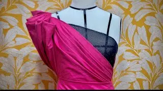 drape a met gala dress with me #metgala #dress #draping