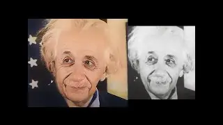 180 VR - Albert Einstein - enhanced into stereo