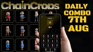 Chain Crops Daily Combo For Today 7th August 500k Chain Crops Daily Combo  Crypto  Solana