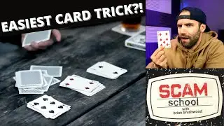 MAGICIAN REACTS to SCAM SCHOOLS "THE EASIEST CARD TRICK EVER"