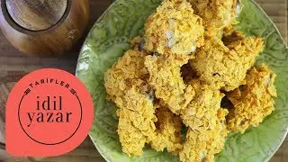 Oven-Fried Chicken Wings Recipe - İdil Author - Recipes