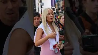 She DID NOT like that…