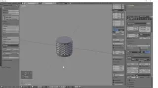 Knurling in Blender