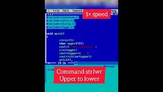 C++: Let's convert a String to Uppercase and lowercase 
