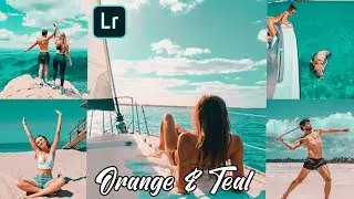 How To Edit Orange And Teal presets - Lightroom Mobile Presets Free DNG  - Orange And Teal Presets