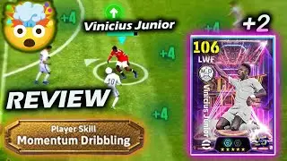 Vinicius Junior Booster Showtime Review: BEST MOMENTUM DRIBBLER efootball ||efootball 2025
