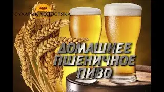 КАК СДЕЛАТЬ ПШЕНИЧНОЕ ПИВО.ПРОСТОЙ РЕЦЕПТ.ЧАСТЬ 2.#ПИВО