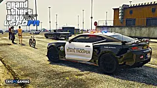 GTA 5 LSPDFR SAN ANDREAS STATE TROOPER | 2 OUTSTANDING ARREST WARRANT SUSPECTS | STOLEN BICYCLE!