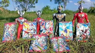 SERU🤩!!! MENGUMPULKAN KARTU ULTRAMAN DAN MAINAN ULTRAMAN!!!