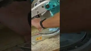 Mitre Saw Dust Bust Hack  #shorts