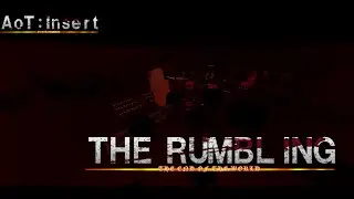 ROBLOX Attack on Titan NEW INSERTPLAYGROUND RUMBLING!