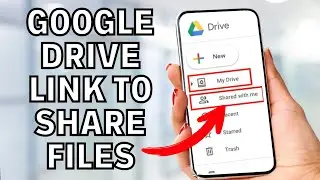 How To Create Google Drive Link To Share Files 2023 | Upload & Share Photo & Video From Google Drive