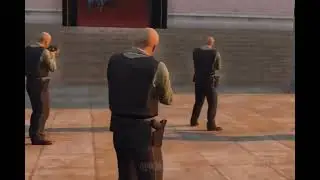 GTA Crossover Walking /Tommy,CJ & Claude Walking In Front of Opps Meme Template by @514MMemes