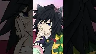 😻Meow I Shinobu x Giyu 🦋🌊 ニャー #KimetsuNoYaiba #DemonSlayer