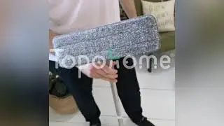 Как надеть тряпку на швабру Topohome ProCleanSystem