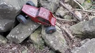 The new Four Wheel Steer Rig: Narrated Crawl