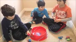 Epic Beyblade Battle: Which Brother Will Win? Beyblades!