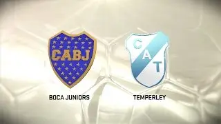 Boca vs. Temperley. Fecha 8. Torneo de Primera División 2016/2017. FPT