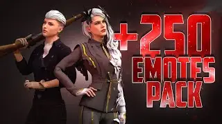 250+ Emotes Pack - PUBG Mobile 3D Emotes Pack (psa/psk) - Free To Download
